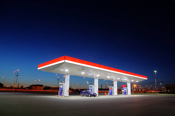 gasoline station